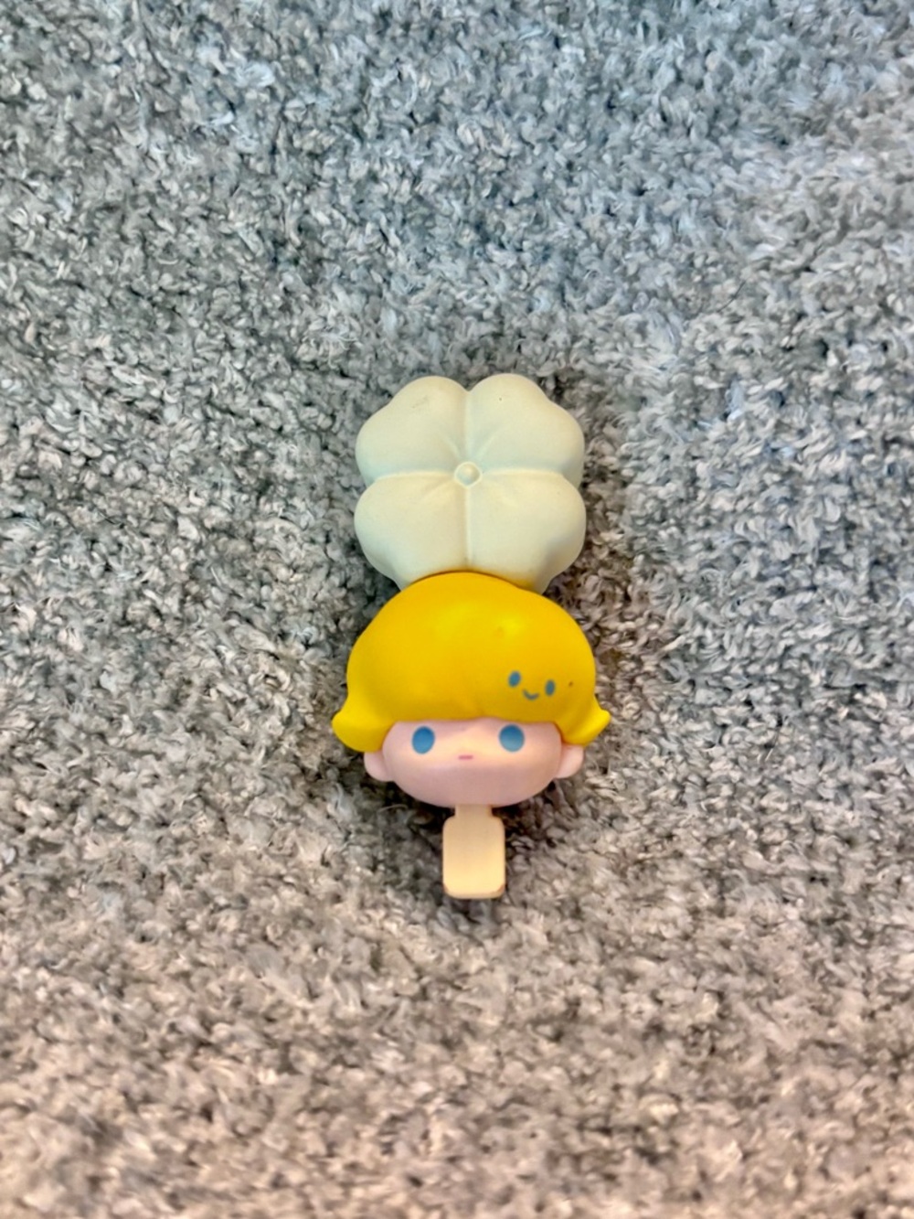 Dimoo Pop Bean | Sakura Series | Dimoo clover on a stick POP MART mini figure